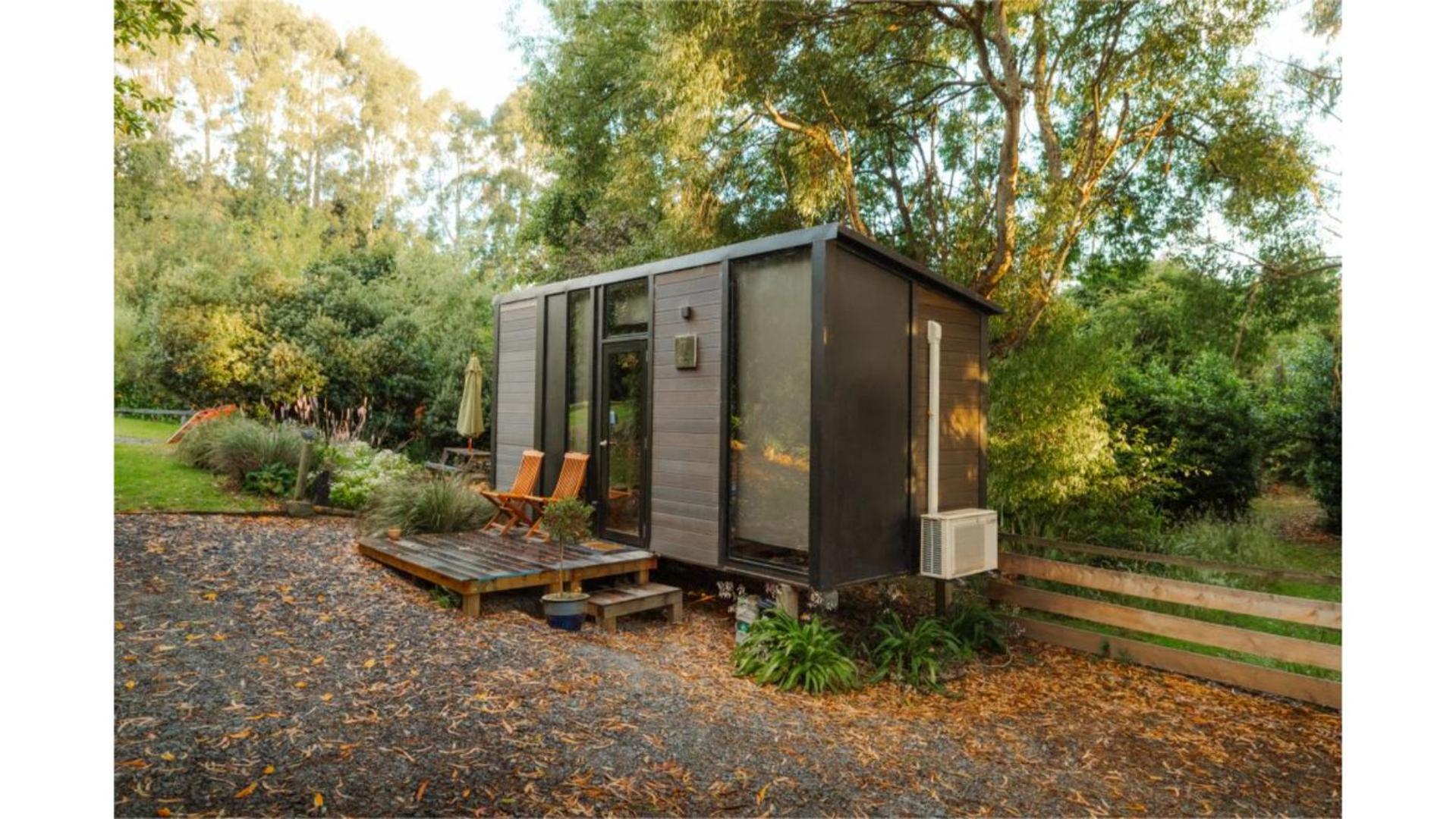 Pekapeka Tiny House By Tiny Away Villa Owaka Exteriör bild